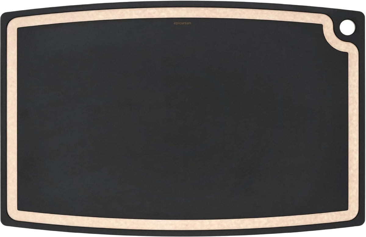 Epicurean - 27" × 17.5" Gourmet Series Cutting Board, Slate/Natural with 3/8" Profile - 003-27180201 - DISCONTINUED