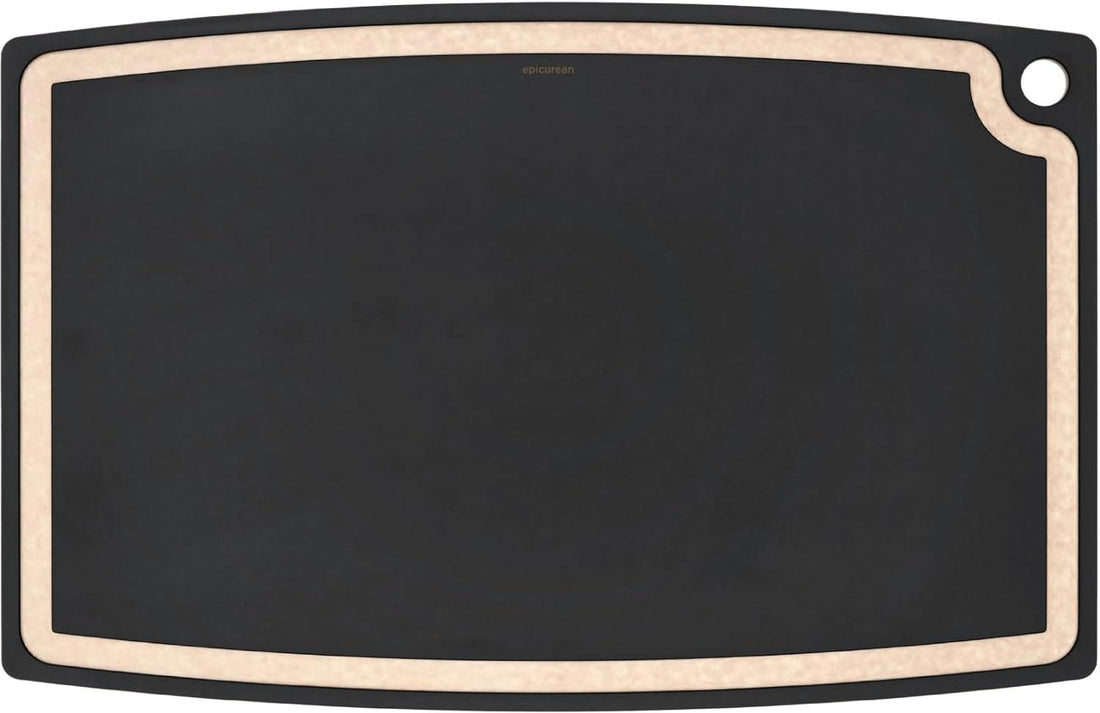 Epicurean - 27" × 17.5" Gourmet Series Cutting Board, Slate/Natural with 3/8" Profile - 003-27180201