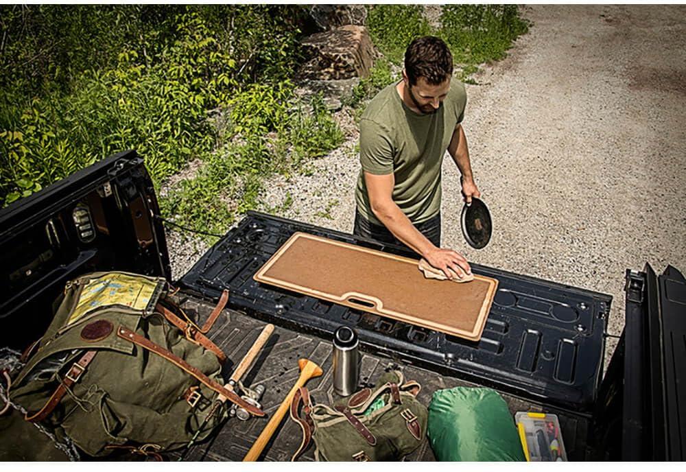 Epicurean - 35"× 14.5" Big Game & Butcher Boards Cutting Board, Natural with 3/8" Profile - 313-351501