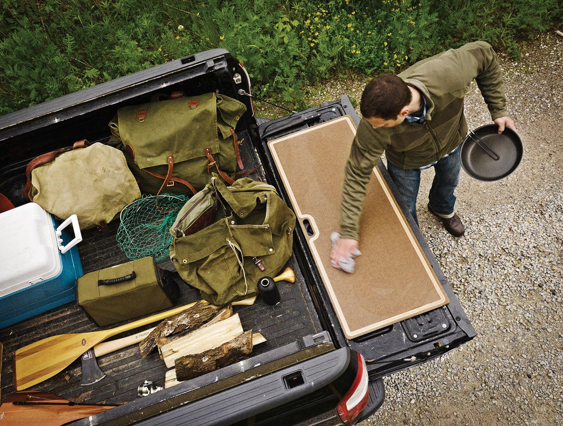 Epicurean - 47.5"× 19.5" Big Game & Butcher Boards Cutting Board, Nutmeg/Natural with 3/8" Profile - 313-48200301