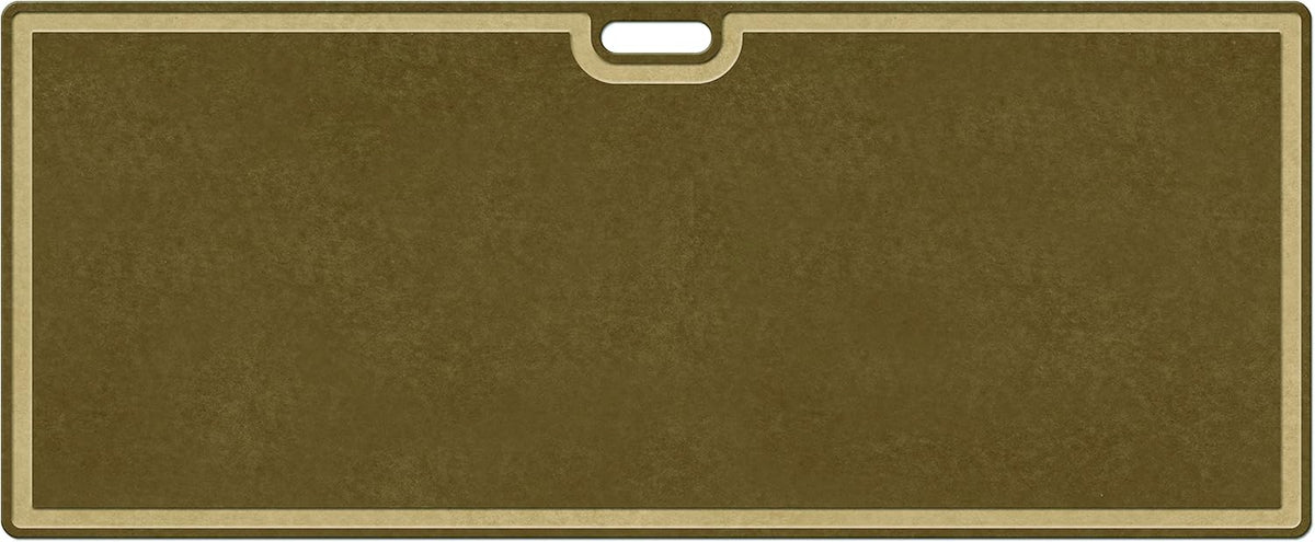 Epicurean - 47.5"× 19.5" Big Game & Butcher Boards Cutting Board, Nutmeg/Natural with 3/8" Profile - 313-48200301