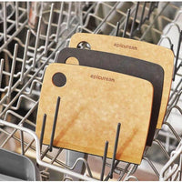 Epicurean - 6" × 4.5" Bench Scrapers, Natural/Slate with 3/16" Profile - 018-04060102