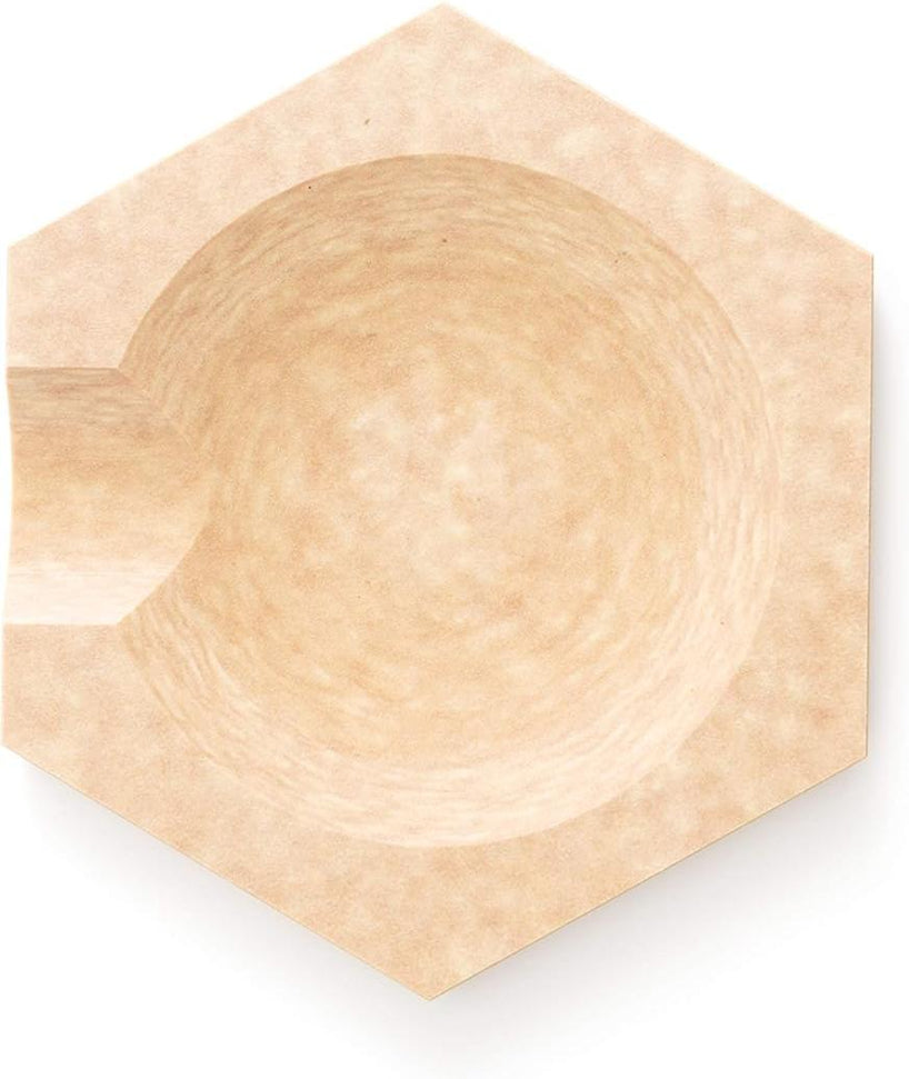 Epicurean - 6" x 6" Hexagonal Tool Rests, Natural with 3/8" Profile - 031-06HEX01