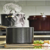 Epicurean - 7" × 7" Trivets, Natural/Black with 3/16" Profile - 010-07070103