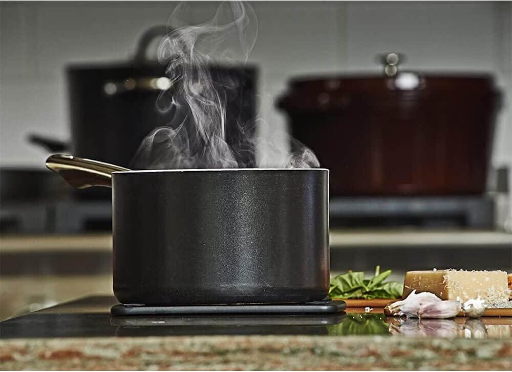 Epicurean - 7" × 7" Trivets, Slate/Black with 3/16" Profile - 010-07070203