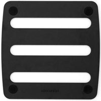 Epicurean - 7" × 7" Trivets, Slate/Black with 3/16" Profile - 010-07070203