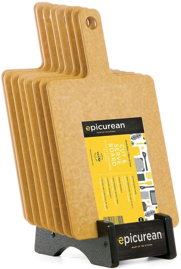 Epicurean - 7.625" x 5" x 3" Handy Display Series Serving Board - 999-00302