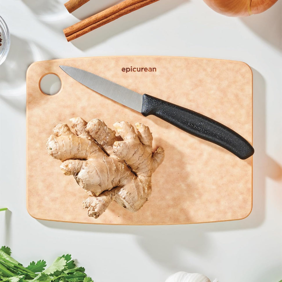Epicurean - 8" × 6" Kitchen Series Cutting Board, Natural with 1/4" Profile - 001-080601