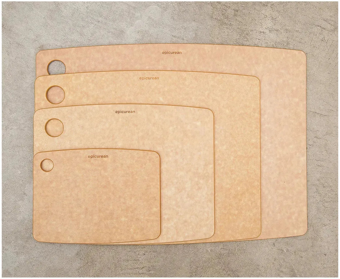 Epicurean - 8" × 6" Kitchen Series Cutting Board, Natural with 1/4" Profile - 001-080601