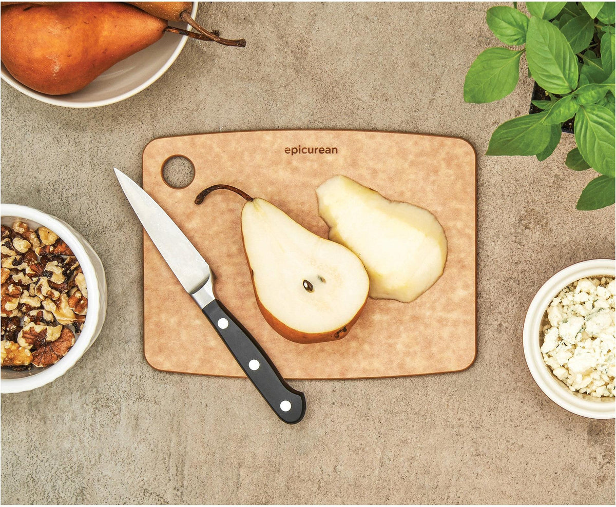 Epicurean - 8" × 6" Kitchen Series Cutting Board, Natural with 1/4" Profile - 001-080601