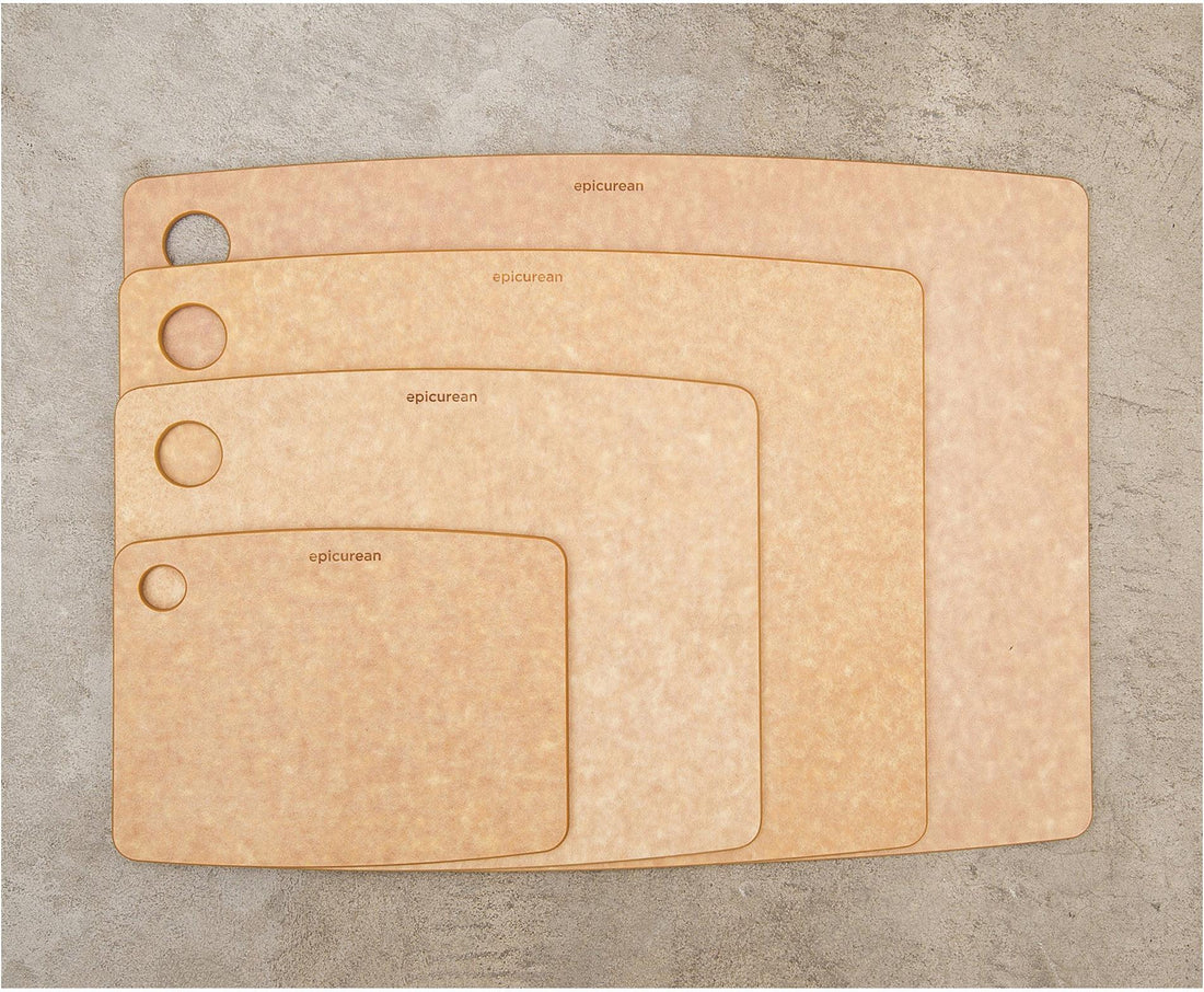 Epicurean - 8" × 6" Kitchen Series Cutting Board, Natural with 1/4" Profile - 001-080601