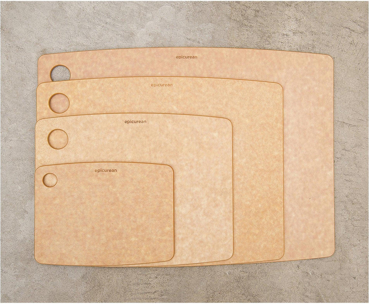 Epicurean - 8" × 6" Kitchen Series Cutting Board, Natural with 1/4" Profile - 001-080601