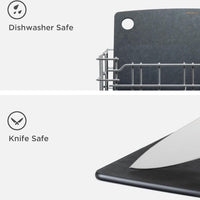 Epicurean - 8" × 6" Kitchen Series Cutting Board, Slate with 1/4" Profile - 001-080602