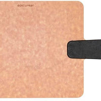 Epicurean - 14" × 7.5" Handy Plus Series Cut & Serve Board, Natural/Slate with 1/4" Profile - 008-S14070102