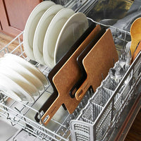 Epicurean - 9" × 7.375" Handy Series Cutting Board with Handle, Slate with 3/16" Profile - 008-090702