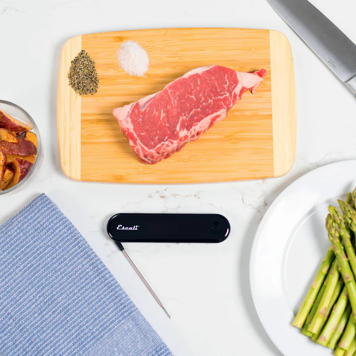 Escali - 10.42" Black Stelo Waterproof Folding Thermometer - DH10