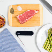 Escali - 10.42" Black Stelo Waterproof Folding Thermometer - DH10