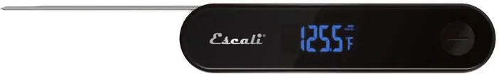 Escali - 10.42" Black Stelo Waterproof Folding Thermometer - DH10