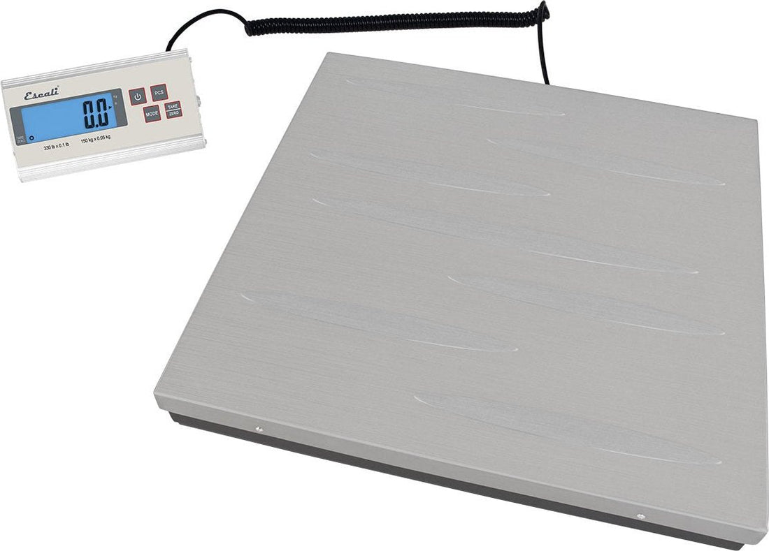 Escali - 150 KG Stainless Steel Granda Large Shipping & Receiving Scale - 150S