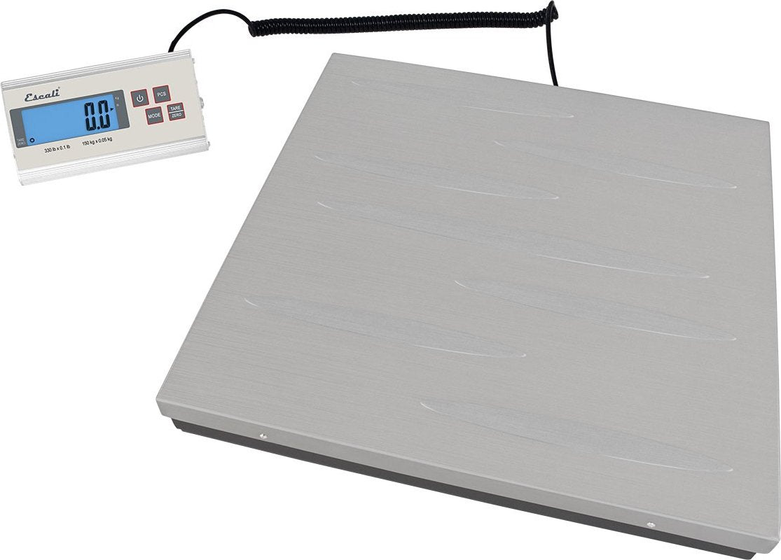 Escali - 150 KG Stainless Steel Granda Large Shipping & Receiving Scale - 150S