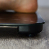 Escali - 400 lbs Black Kinetic Bathroom Scale - BK180-B