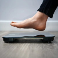 Escali - 400 lbs Black Kinetic Bathroom Scale - BK180-B