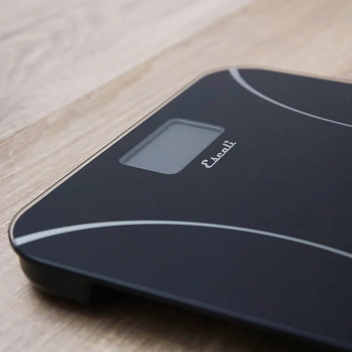 Escali - 400 lbs Black Kinetic Bathroom Scale - BK180-B