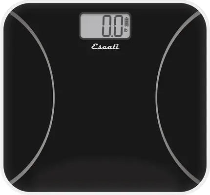Escali - 400 lbs Black Kinetic Bathroom Scale - BK180-B