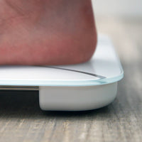 Escali - 400 lbs White Kinetic Bathroom Scale - BK180-W