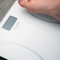 Escali - 400 lbs White Kinetic Bathroom Scale - BK180-W