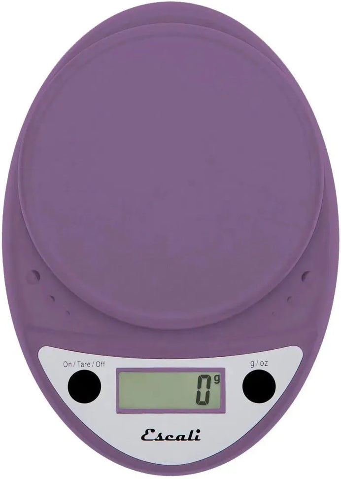 Escali - 8.5" Lavender Plastic Primo Digital Food Scale - P115LV