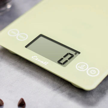 Escali - Arti Classic Glass Green Digital Scale- 157CG