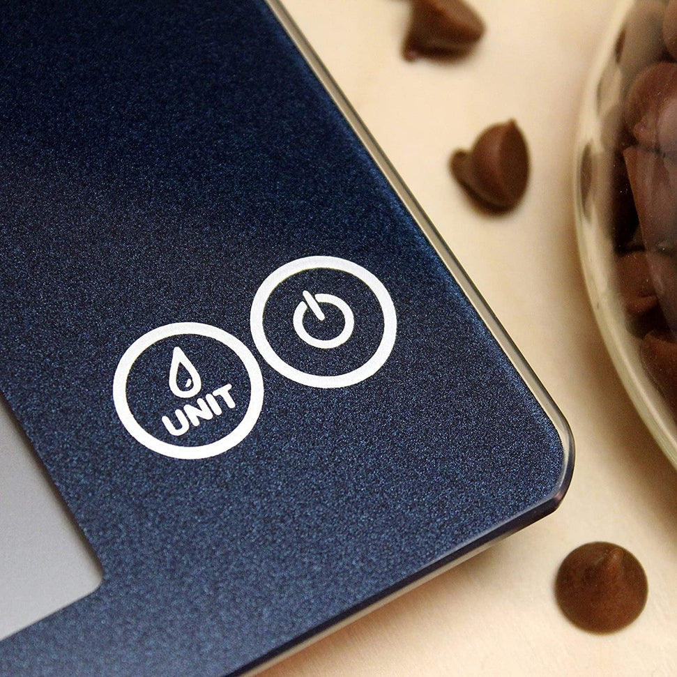 Escali - Arti Glass Blue Mirage Kitchen Scale - 157BM