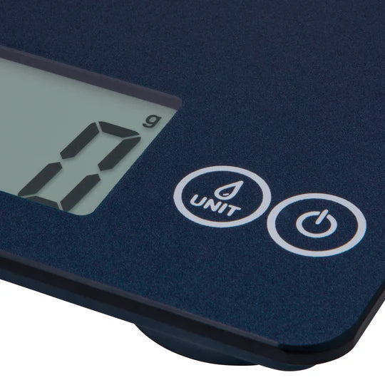 Escali - Arti Glass Blue Mirage Kitchen Scale - 157BM
