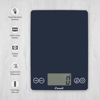 Escali - Arti Glass Blue Mirage Kitchen Scale - 157BM