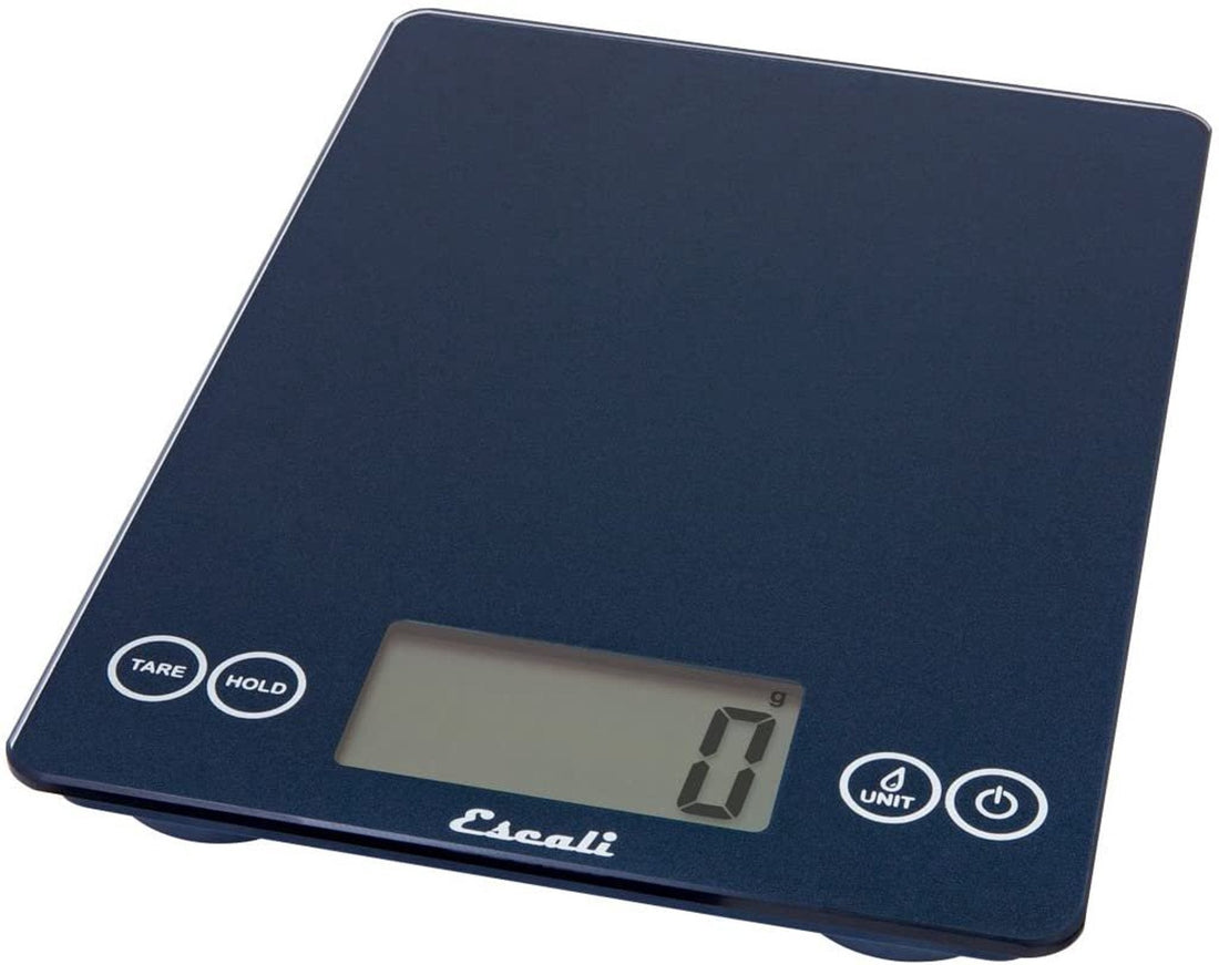 Escali - Arti Glass Blue Mirage Kitchen Scale - 157BM