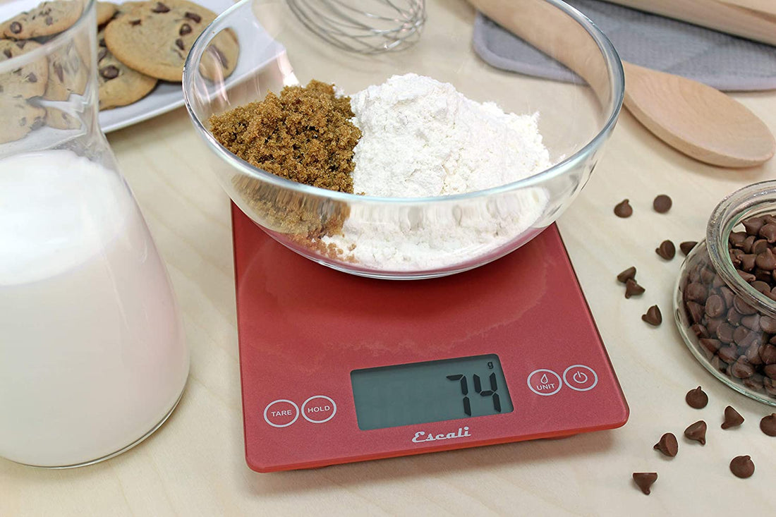 Escali - Arti Glass Desert Rose Kitchen Scale - 157DR