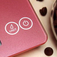 Escali - Arti Glass Desert Rose Kitchen Scale - 157DR