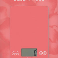 Escali - Arti Glass Desert Rose Kitchen Scale - 157DR