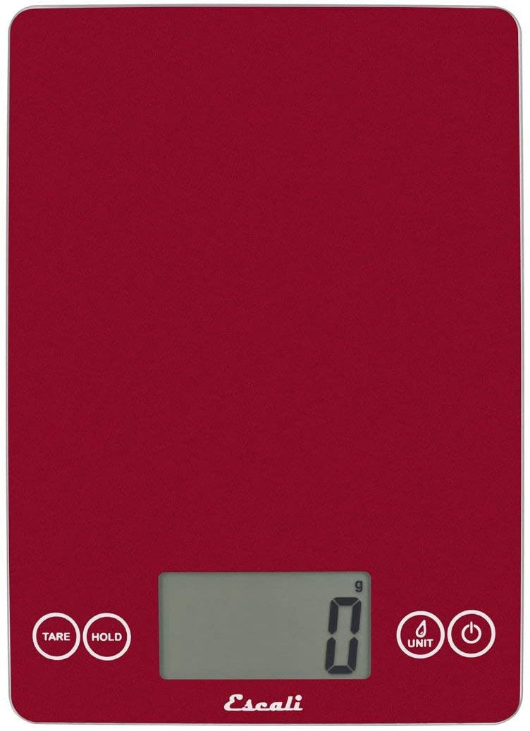 Escali - Arti Glass Rio Red Kitchen Scale - 157R2