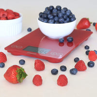 Escali - Arti Glass Rio Red Kitchen Scale - 157R2