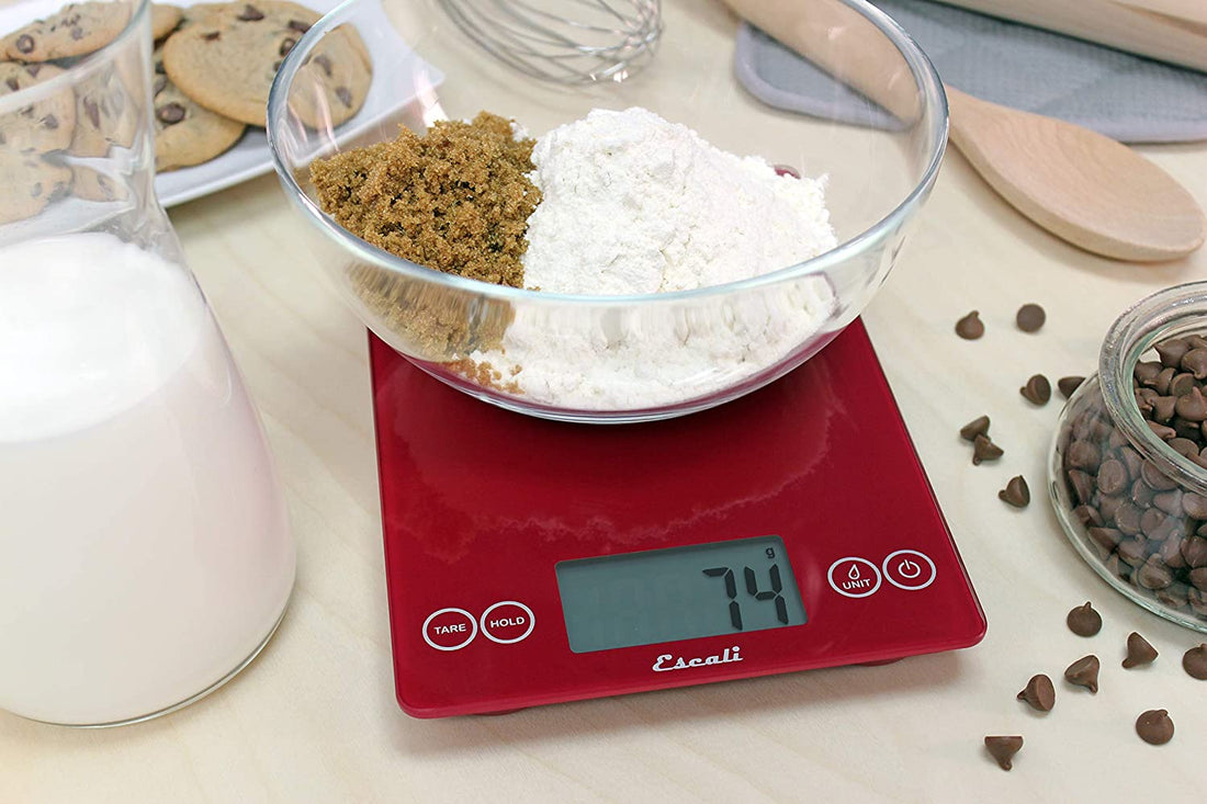 Escali - Arti Glass Rio Red Kitchen Scale - 157R2