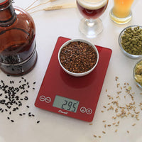 Escali - Arti Glass Rio Red Kitchen Scale - 157R2