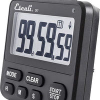 Escali - Black Extra Loud Digital Timer - DR7