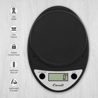 Escali - Black Primo Digital Scale - P115CH