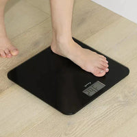 Escali - Black Slim Glass Body Scale - B180SB