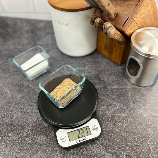 Escali - Black Telero Digital Kichen Scale - T136B
