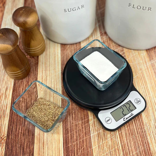Escali - Black Telero Digital Kichen Scale - T136B