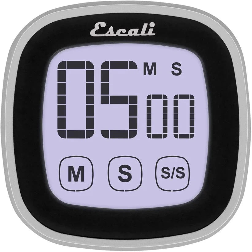 Escali - Black Touch Screen Digital Timer - DR3-B