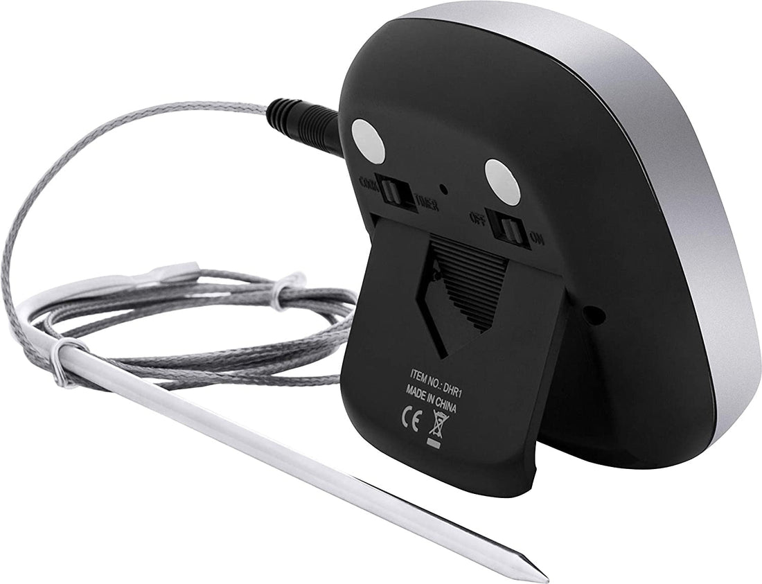 Escali - Black Touch Screen Thermometer & Timer - DHR2-B